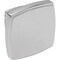 Jeffrey Alexander 1-3/4" Overall Length Polished Chrome Square Renzo Cabinet Knob 141L-PC - alternate 2